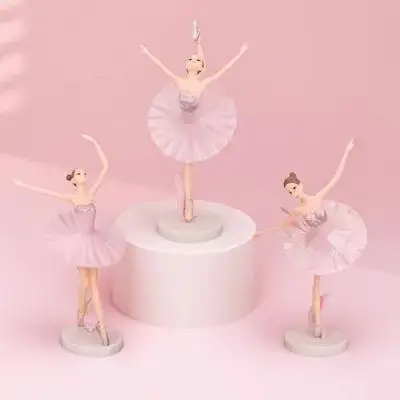 Bailarinas de ballet realistas para detalles decorativos