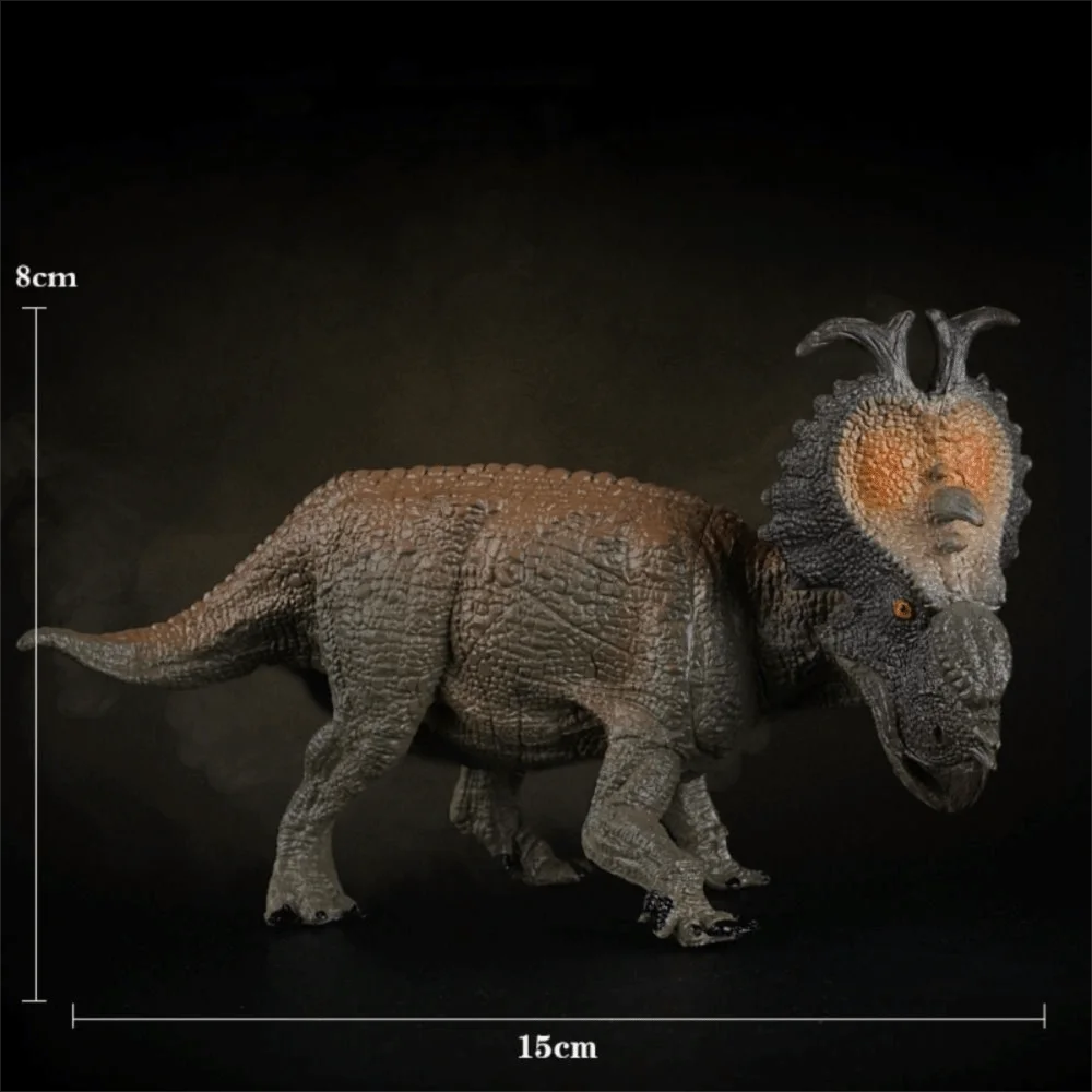 Dinosaurio rojo detalle de textura
