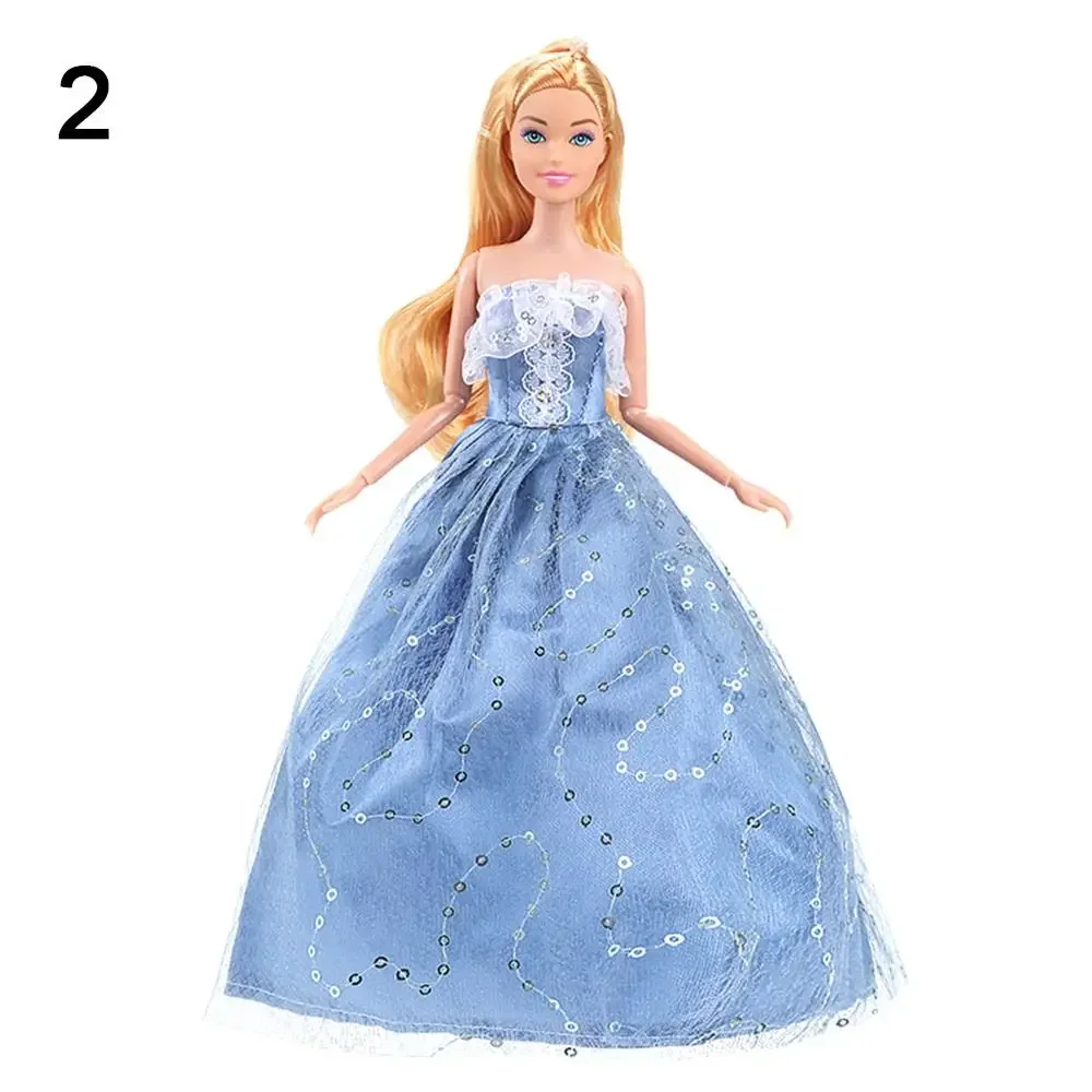 Vestido de novia para muñeca hecho a mano – Disfraz infantil - imagen 5