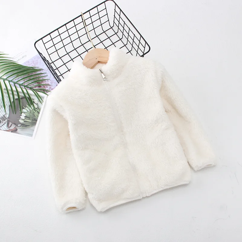Chaqueta acolchada reversible de terciopelo para niños, cálida - imagen 4
