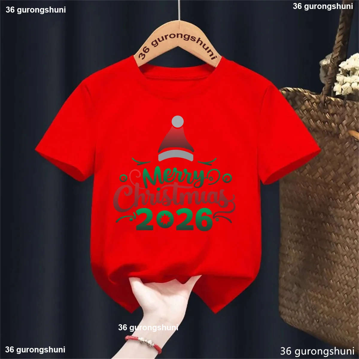 Camiseta infantil de manga corta para niños con diseño festivo - imagen 3