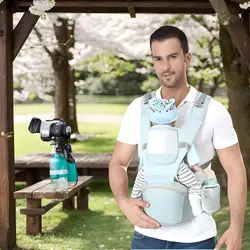 Portabebés ergonómico ligero con asiento ajustable para cochecito