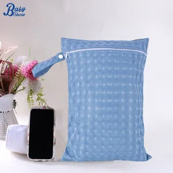 Bolsa impermeable de tela PU para pañales – Reutilizable y fácil de limpiar