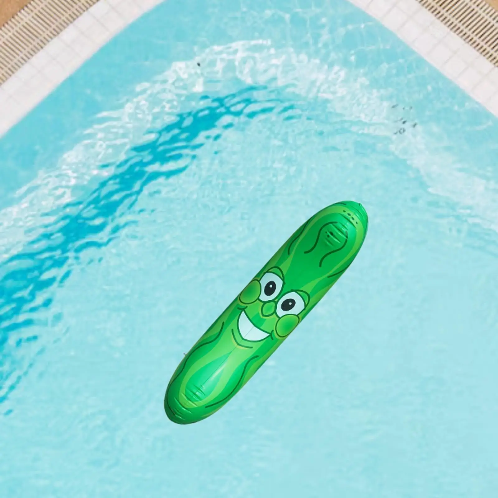 Pepino inflable de PVC para fiesta en la piscina - imagen 4
