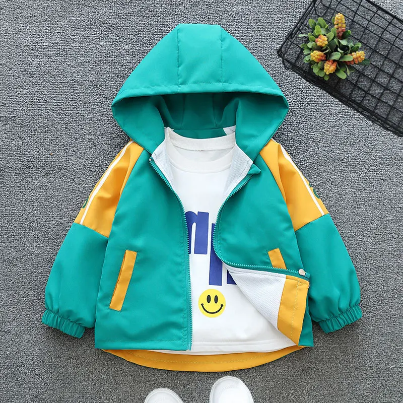 Chaqueta BOTEZAI para niños vista lateral