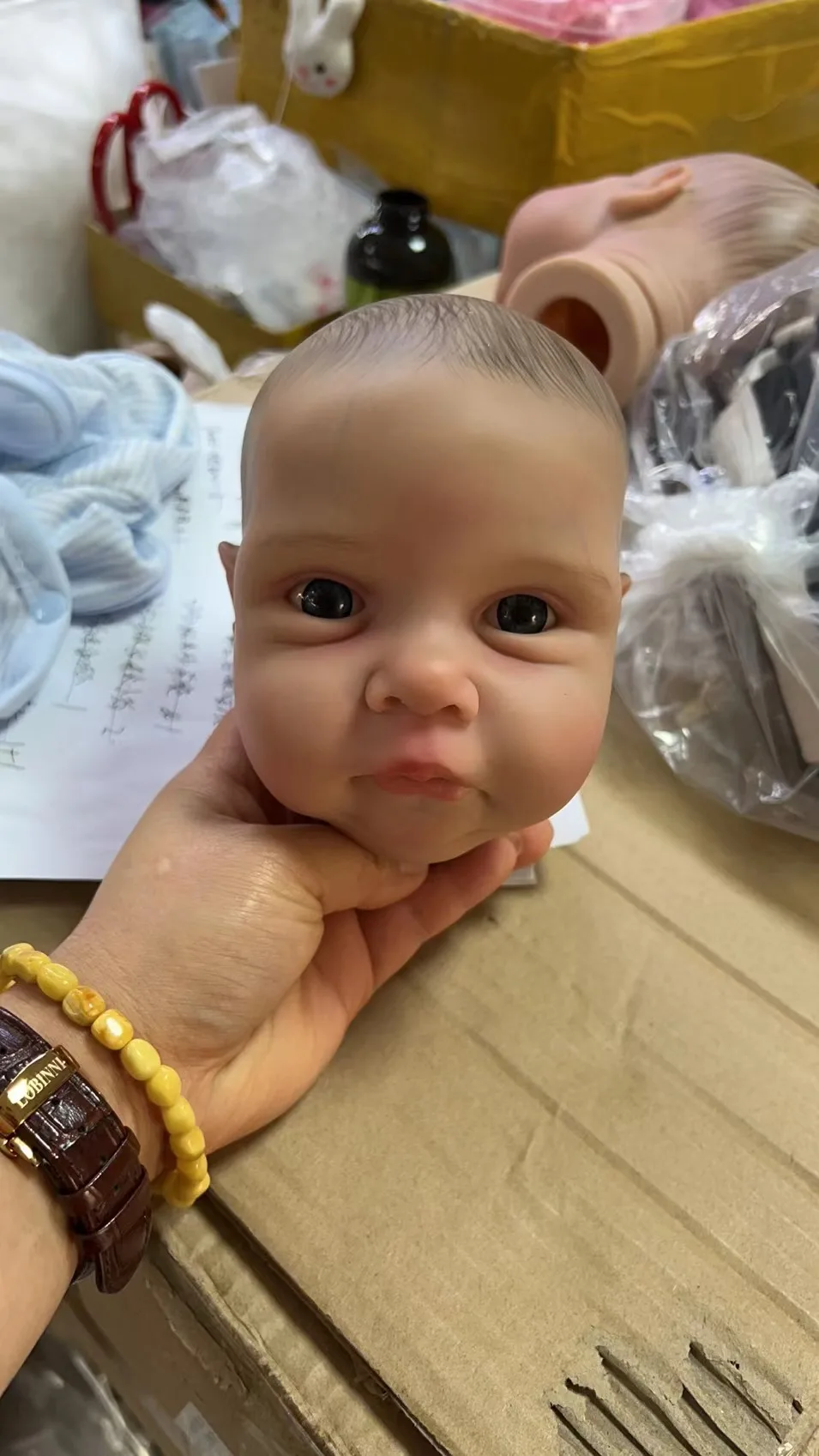 Muñeca Reborn realista con venas visibles lista para usar - imagen 2