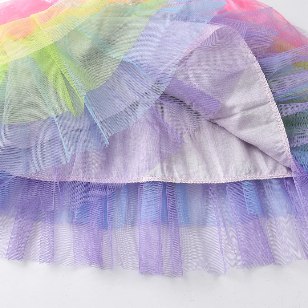 DXTON Vestido de sirena infantil sin mangas estilo princesa verano - imagen 5