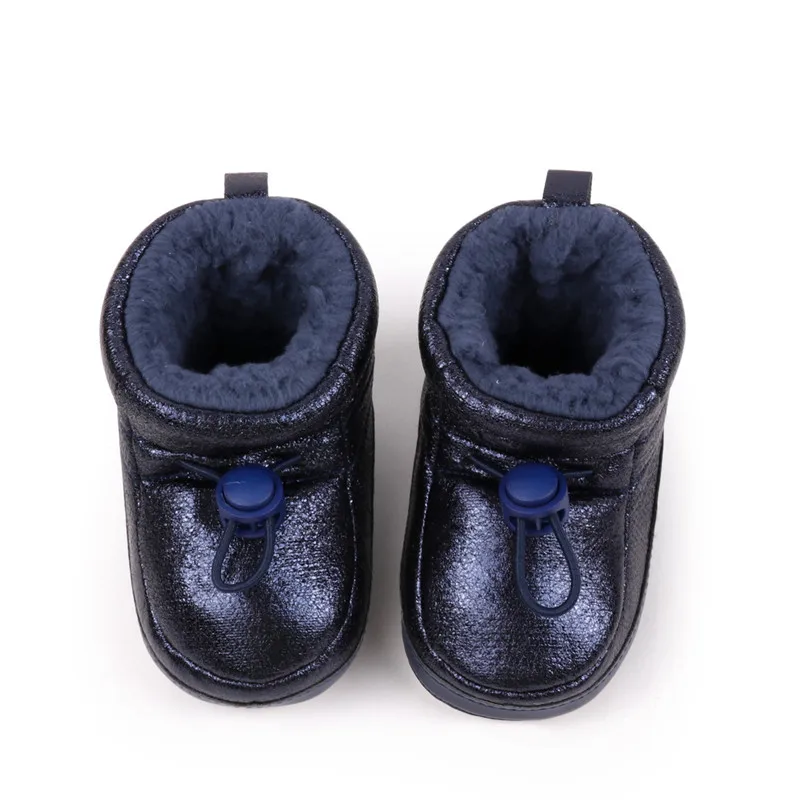 Botas de invierno antideslizantes de nieve con suela blanda para bebé - imagen 5