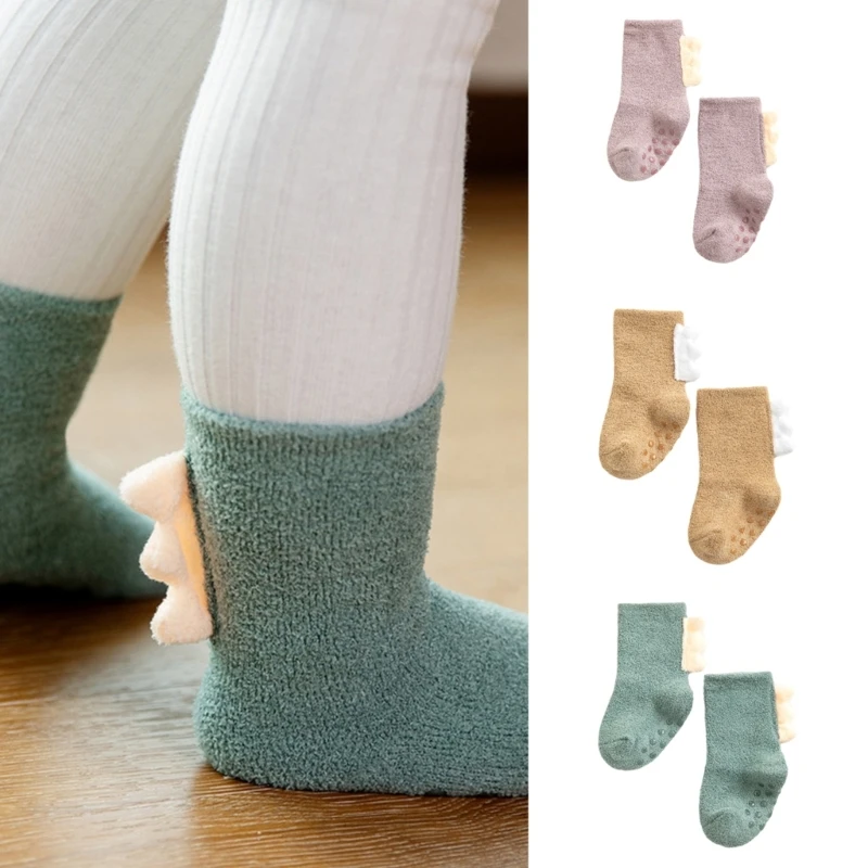 Calcetines antideslizantes para bebé – Cálidos y transpirables