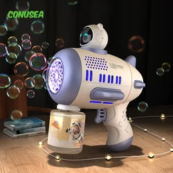 Pistola de burbujas Spaceman soplador de jabón para niños