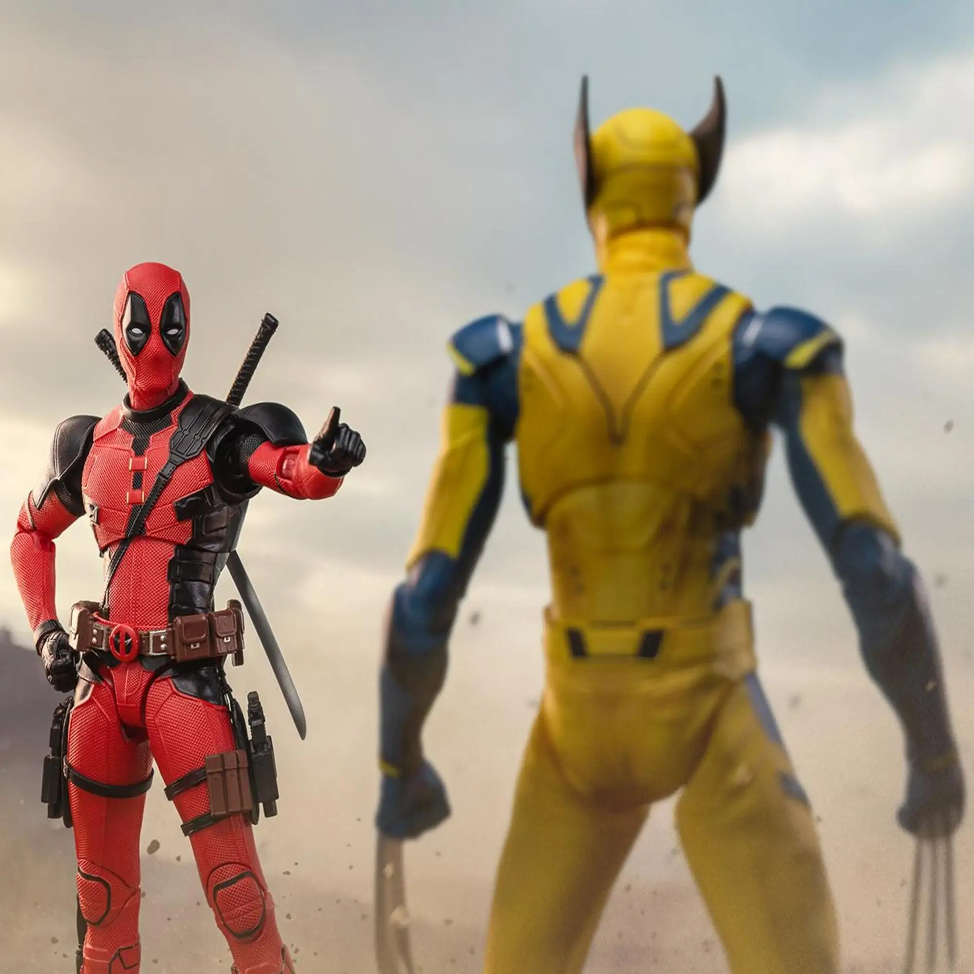 Figura de acción Thor para niños estilo cómic Deadpool y Wolverine - imagen 4