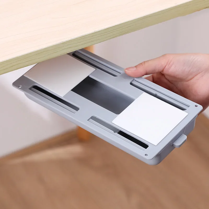 HEYEJET organizador de cajón oculto sin perforaciones - imagen 2