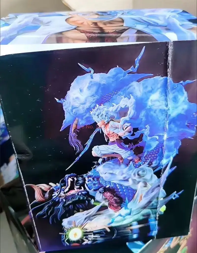 Figura de anime Luffy y Kaidou para colección de One Piece - imagen 3