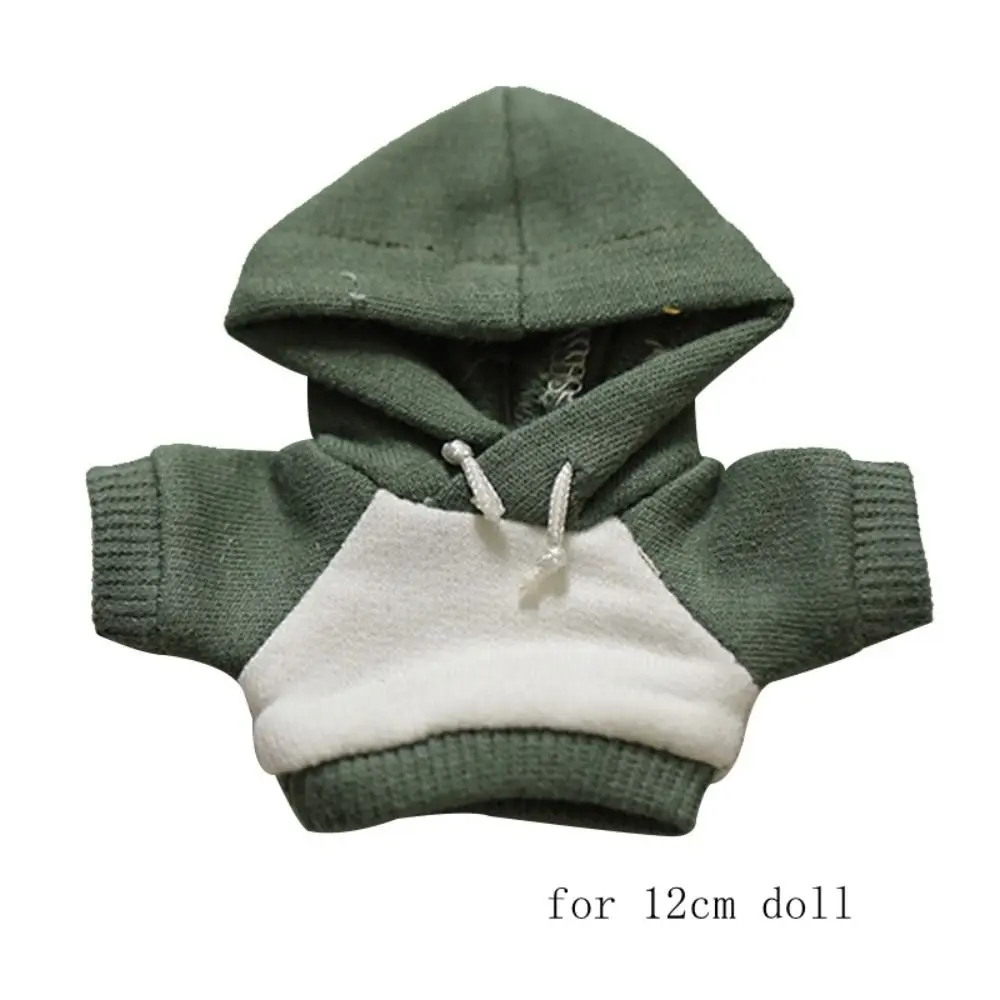 Ropa de muñecas de algodón: camiseta interior y sudadera lisa - imagen 4