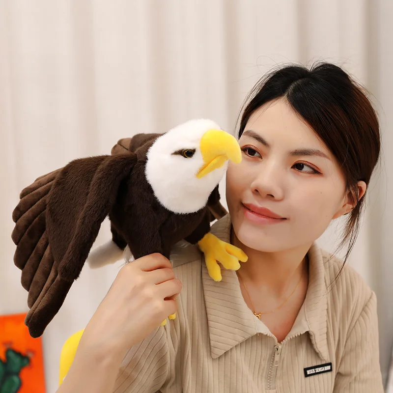 Peluche de águila calva suave para niños – regalo de cumpleaños - imagen 5