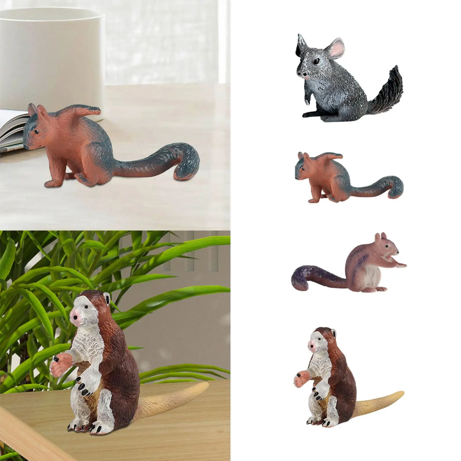 Figuras de animales silvestres para regalo y decoración de hogar - imagen 2