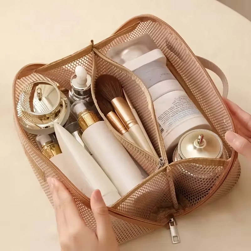 Bolsa de aseo transparente para viaje con funda de almohada - imagen 4