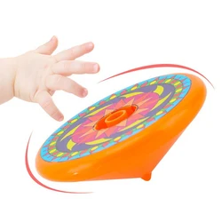 Peonza giroscópica giratoria con lanzador para niños, regalo