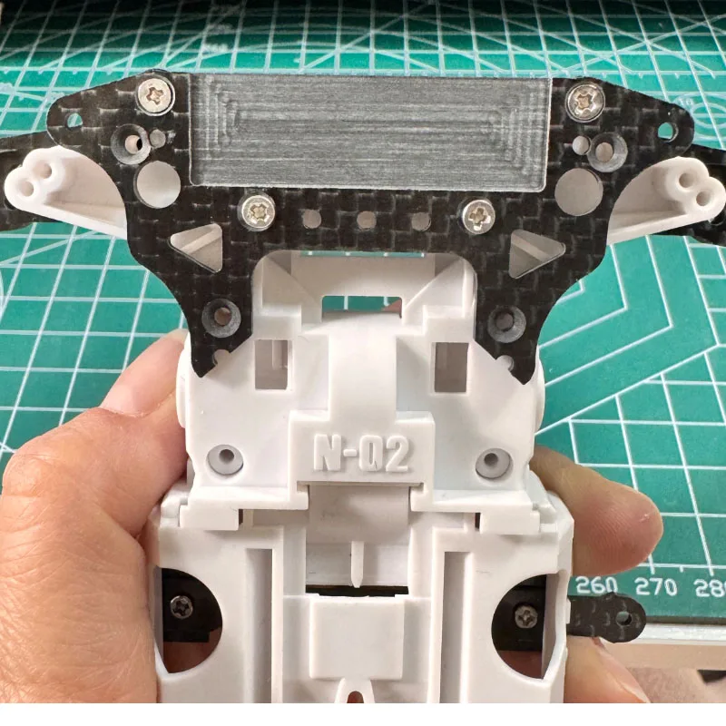Amortiguador de fibra de carbono para coche de carreras 4WD
