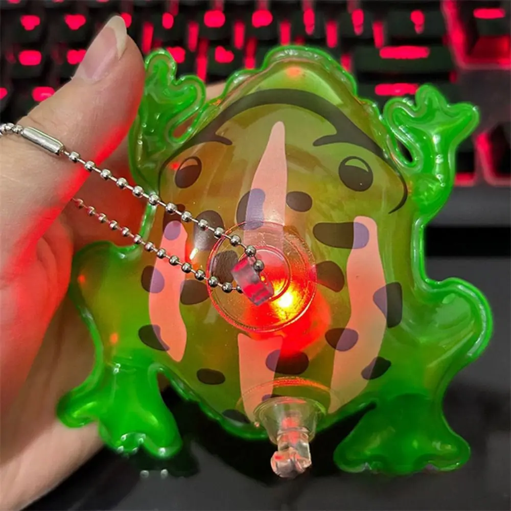 Rana inflable luminosa para jugar