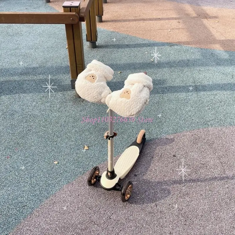 Harmer saco para patinete bordado oso, a prueba de viento - imagen 3