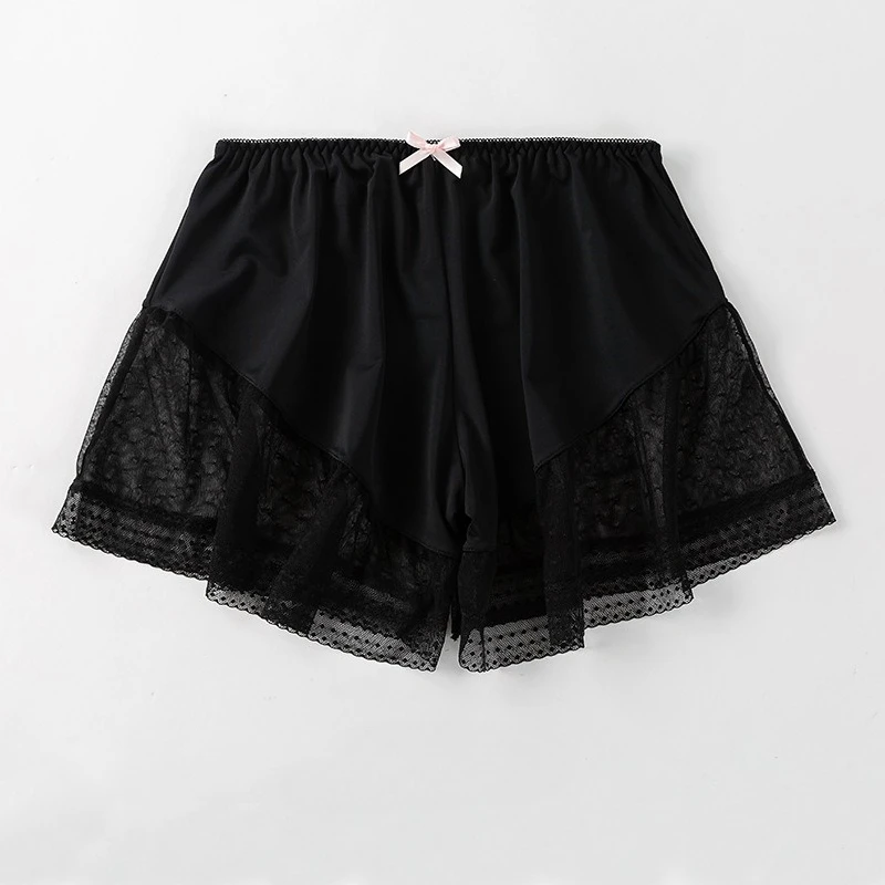 Shorts de seguridad antideslizantes con encaje estilo princesa - imagen 3