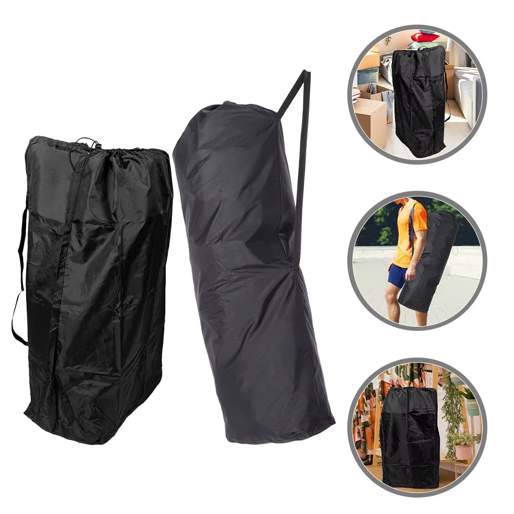 Pack de dos bolsas de viaje para cochecito en color negro