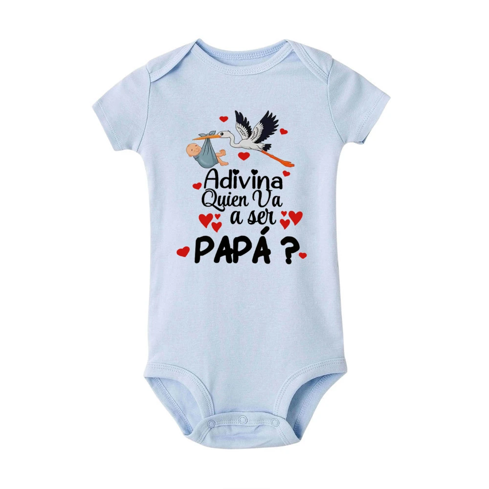 Guess Pelele body suave para bebé – Anuncio de embarazo - imagen 3