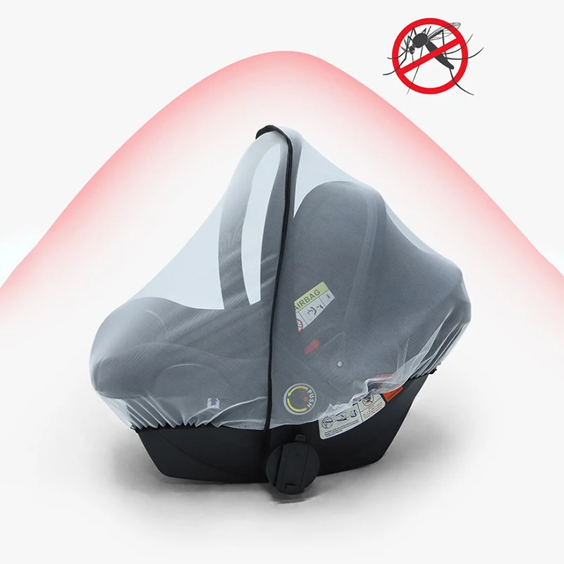 Cubrelluvias para silla de bebé con mosquitera y material EVA - imagen 5