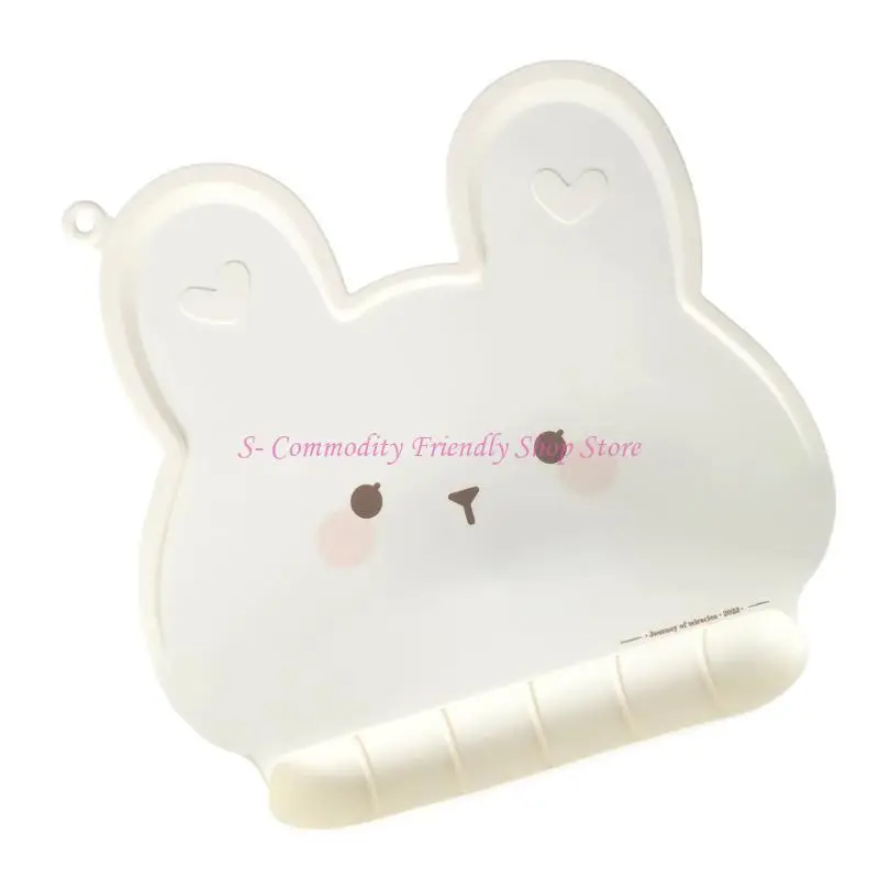 Mantel de silicona con bolsillo conejito para atrapar comida - imagen 2