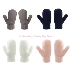 Guantes de bebé invierno punto con dedos completos