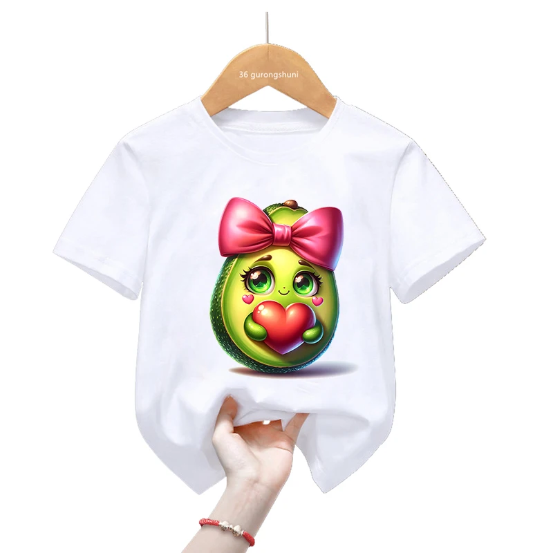 Camiseta manga corta con estampado floral de aguacate para niño - imagen 2