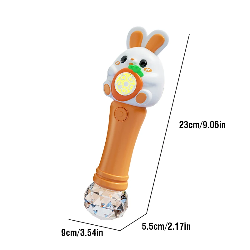 Máquina de burbujas portátil automática con dinosaurio y conejo - imagen 5