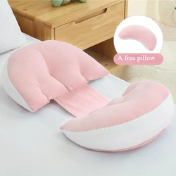 Almohada de embarazo con soporte lumbar y postura cómoda