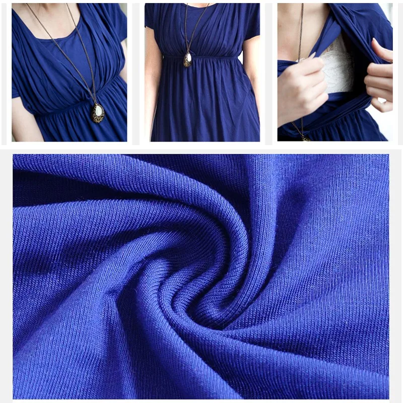 Top de lactancia modal suave para verano - imagen 3