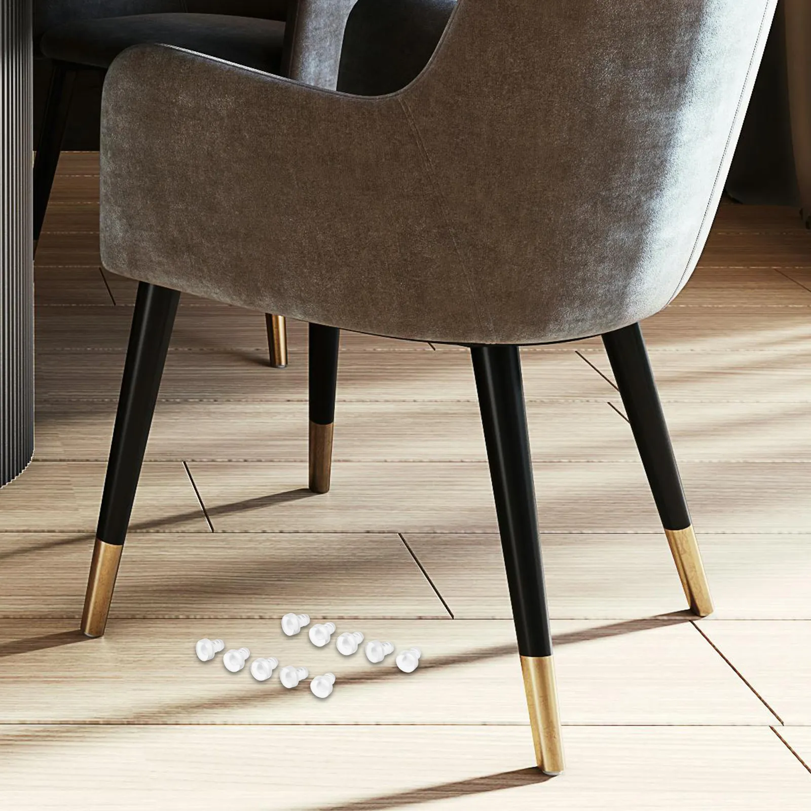 Protectores anticolisión transparentes para muebles y puertas - imagen 3