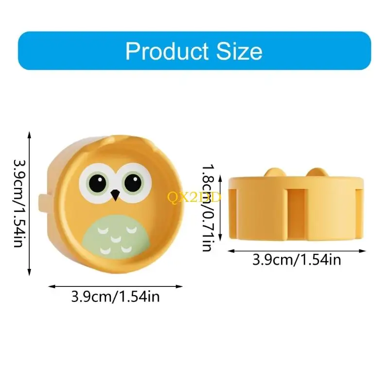 Protectores de grifos infantiles de silicona suave con búho - imagen 5