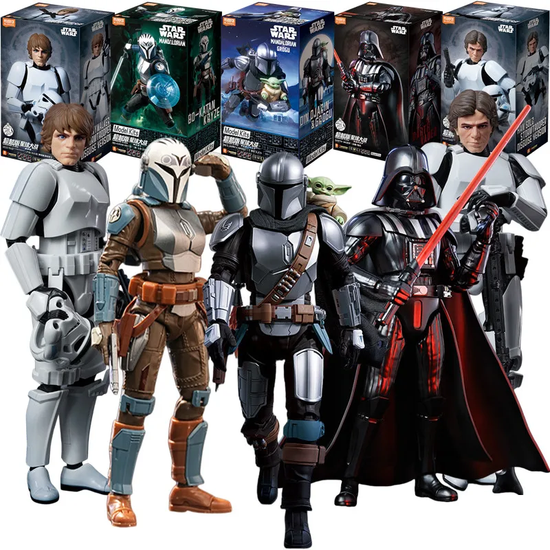 Figuras de acción Star Wars para ensamblar: personajes