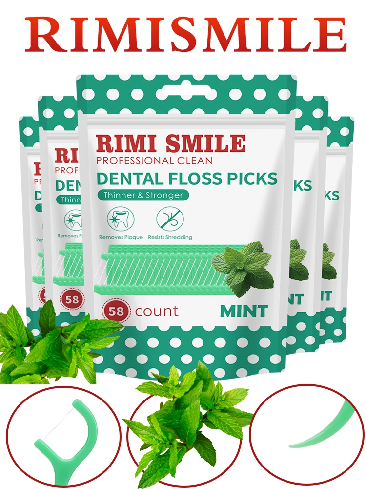 Hilo dental desechable con extremo tipo palillo