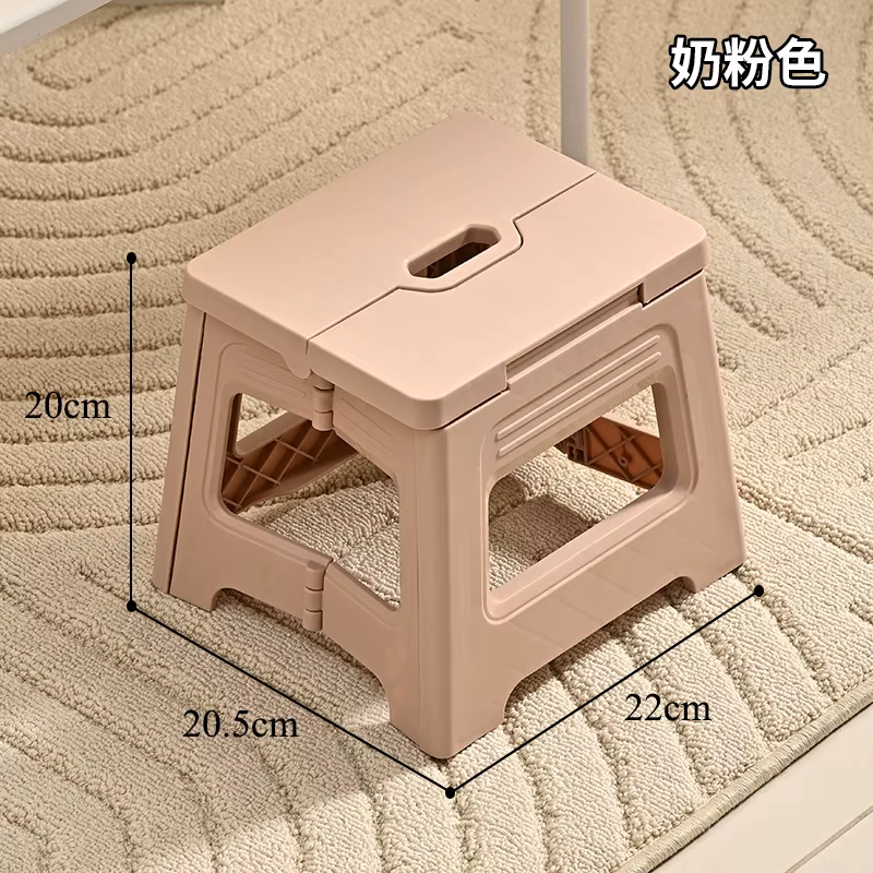 Taburete plegable infantil portátil para niños de plástico duradero - imagen 3