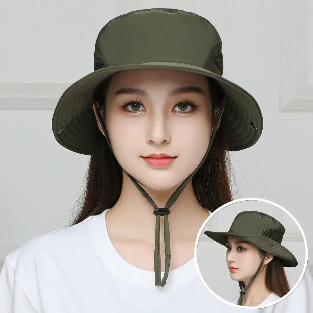 Gorra de cubo anti UV para niños