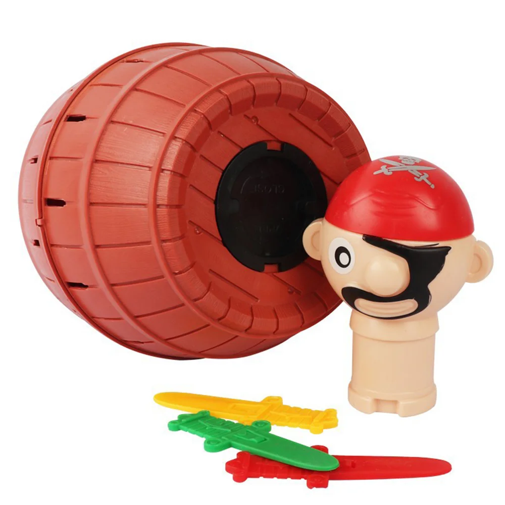 Juguete pirata interactivo de cubo con espada para niños