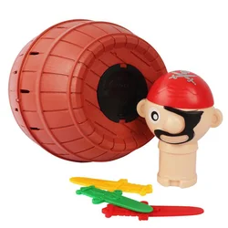 Juguete pirata interactivo de cubo con espada para niños