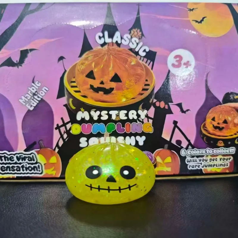 Juguete antiestrés sensorial de Halloween con forma de dumpling - imagen 2