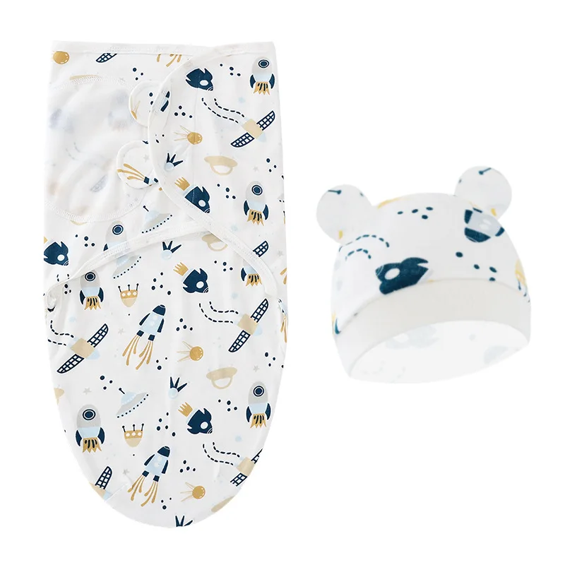 Saco de dormir con gorro para bebé 0-3 meses – Algodón transpirable - imagen 2