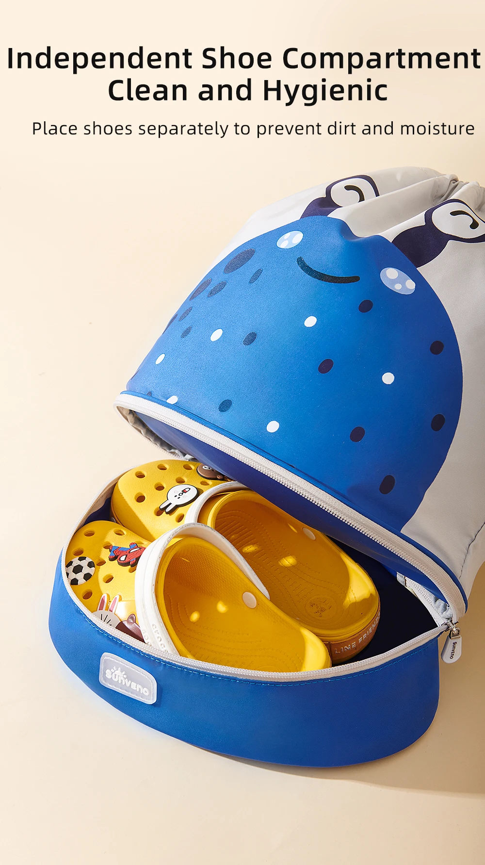 Bolsa de playa impermeable para niñas
