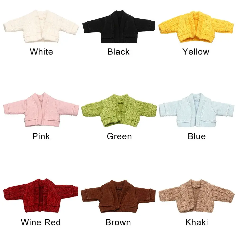 Ropa para muñecas: suéter de punto multicolor hecho a mano - imagen 3