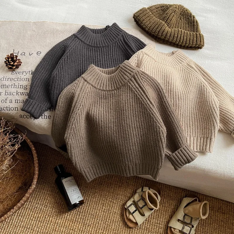Jersey de punto grueso para niños – Estilo retro invernal - imagen 5