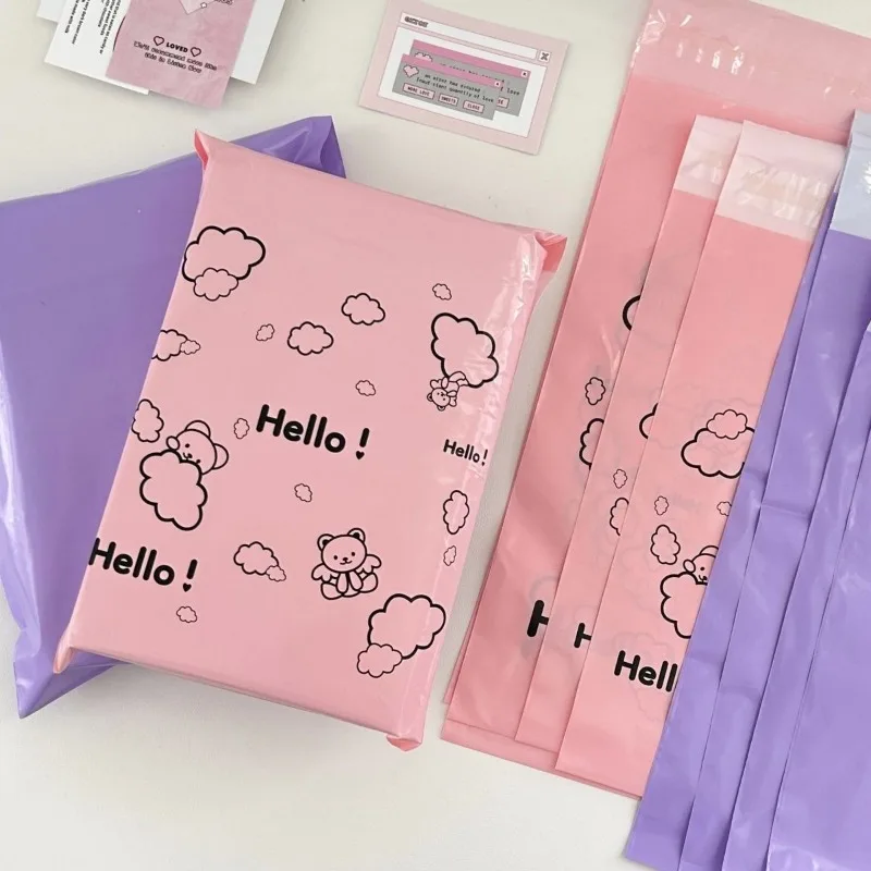 Bolsa de correo autoadhesiva impermeable de plástico para envíos - imagen 2