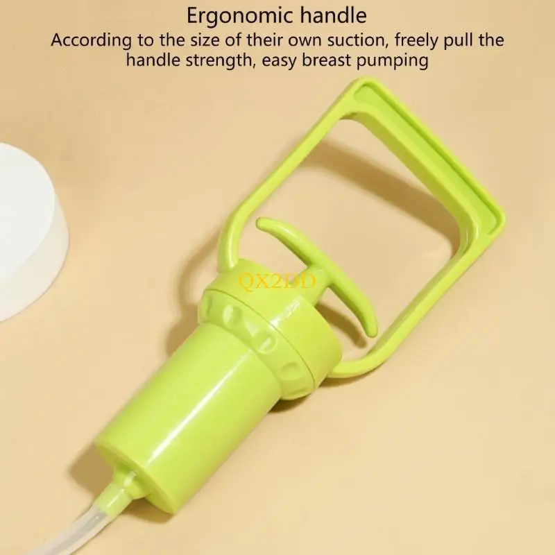 Extractor de leche portátil QX2D con biberón de gran capacidad